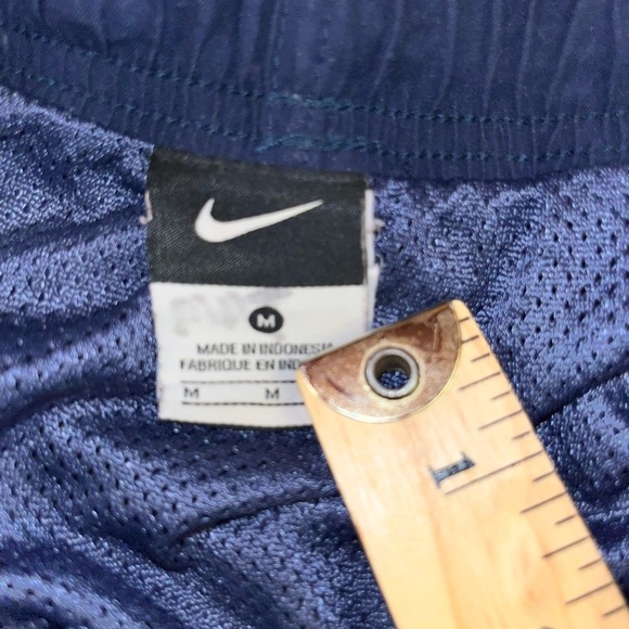 Men’s Nike swim trunks size medium volley shorts quick dry built in briefs blue - Picture 4 of 7